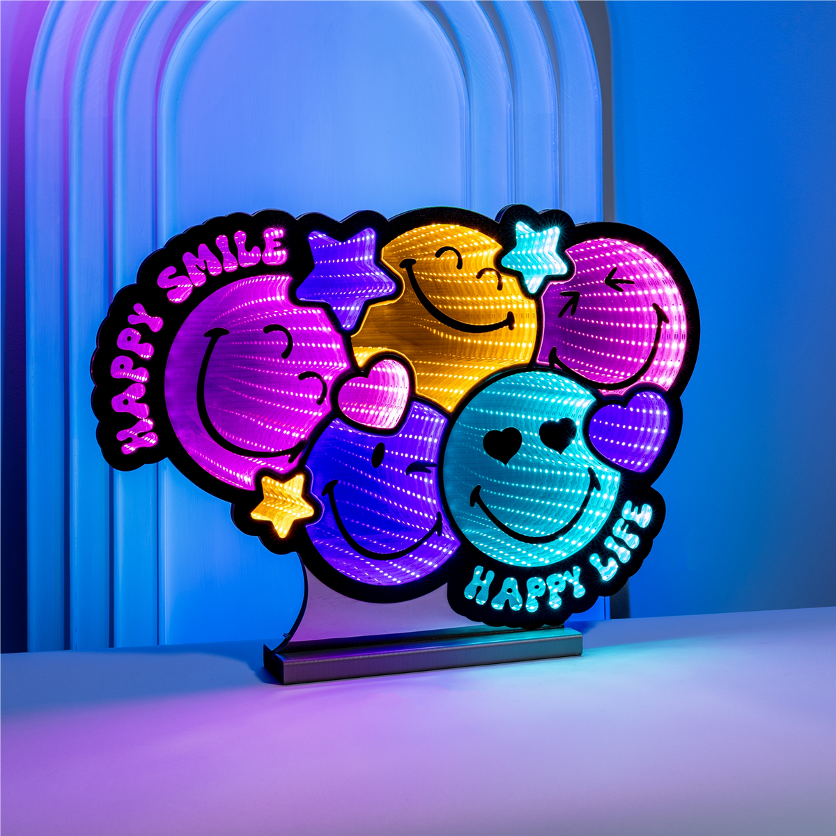 SmileyWorld® Happy Life Ekkolight 14.5"H