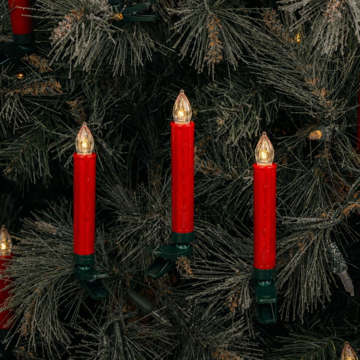 LED Clip on Taper Candle with Remote (Set of 24)